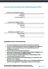 Protokoll Erstunterweisung