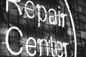 Smart Repair Leuchtschild