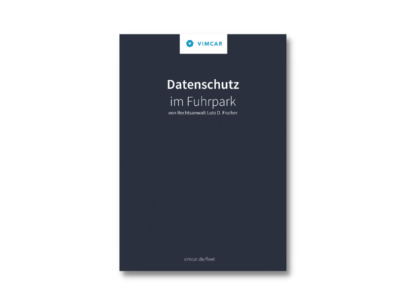 eBook Datenschutz im Fuhrpark