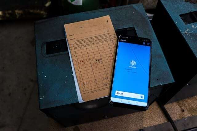 mobile zeiterfassung mit gps