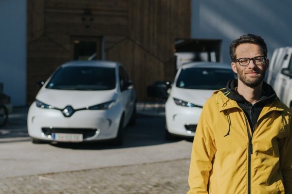 der Fuhrparkleiter Daniel Pfeifenberger