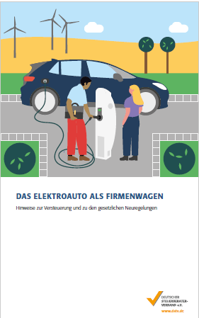Broschüre Versteuerung von Elektroautos