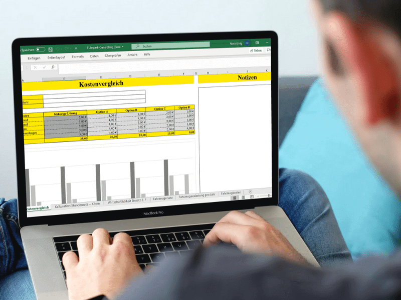 Fuhrparkverwaltung Mit Excel Vs Software Die Vor Nachteile