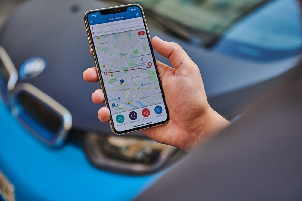 Vimcar Fahrtenbuch App