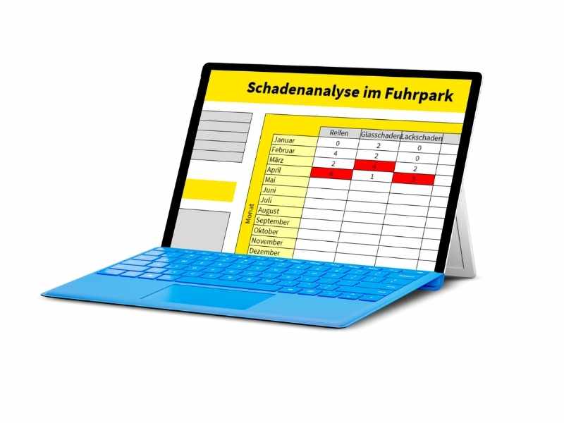 Schadenmanagement Excel Vorlage