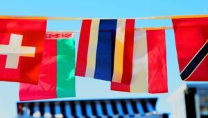 Internationaler Fuhrpark