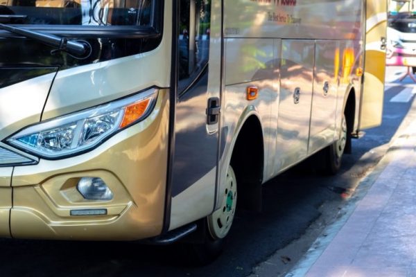 Busunternehmen goldener Bus