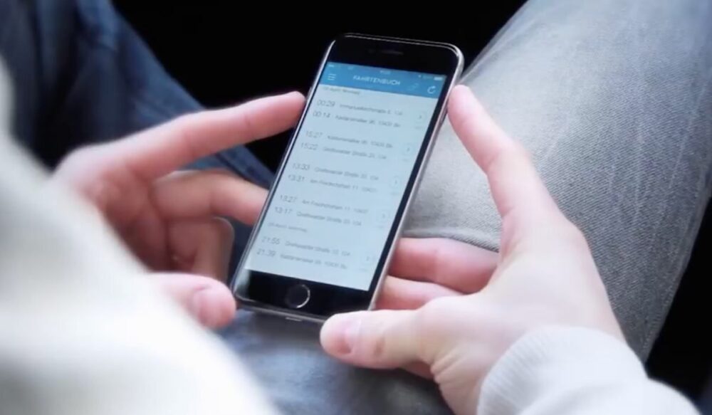 Digitale Fahrtenbuch App