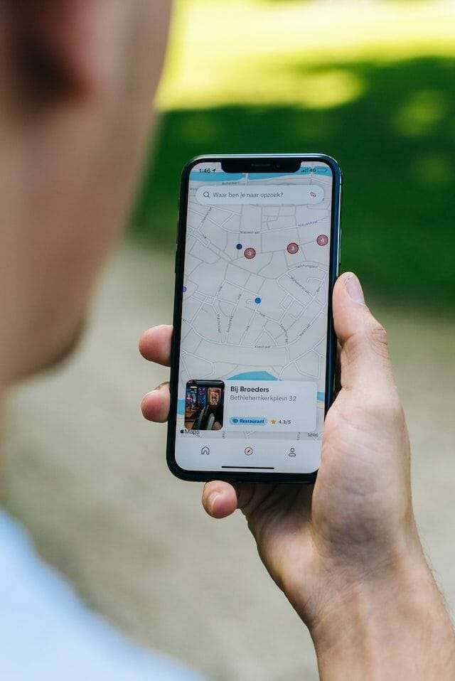 Liefernachweis mit GPS Tracking Tracking mit einem Handy