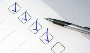 Checkliste