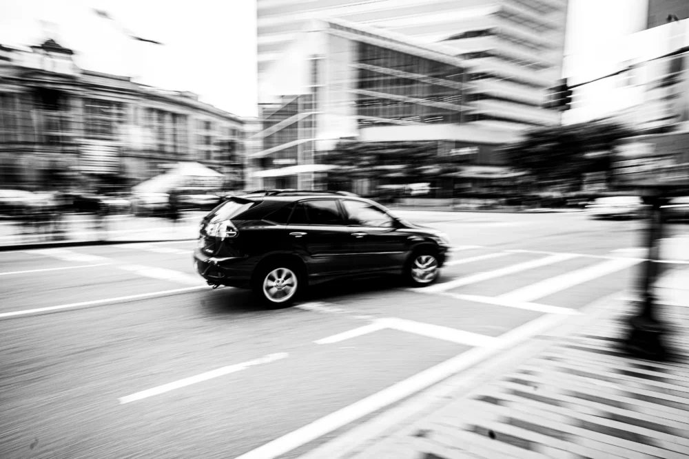 Auto auf der Straße