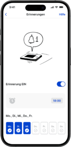 7 Tage Regel Vimcar Fahrtenbuch, Erinnerung